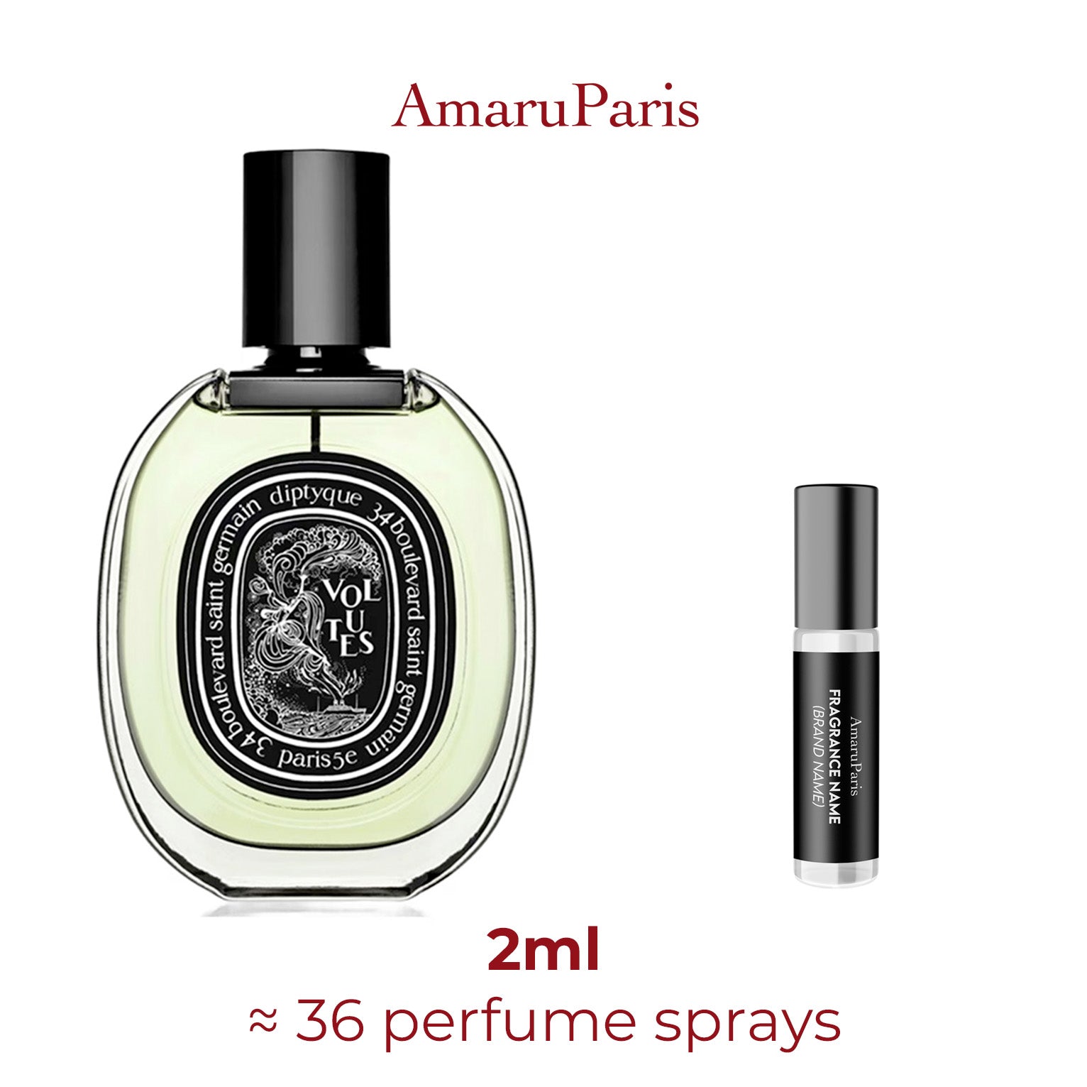 Parfum Volutes Diptyque — échantillon 2 ml