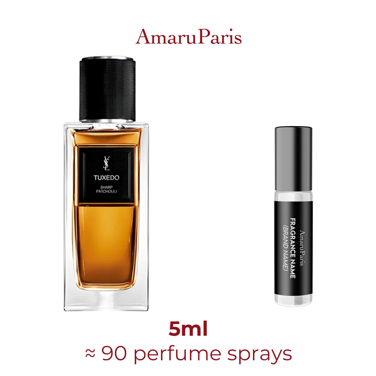 Parfum Tuxedo Sharp Patchouli Yves Saint Laurent — échantillon 5 ml