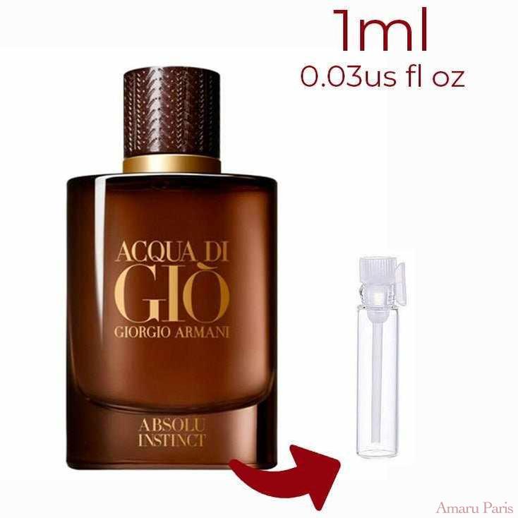 Acqua di Giò Absolu Instinct Giorgio Armani for men - ParfumAmaruParis