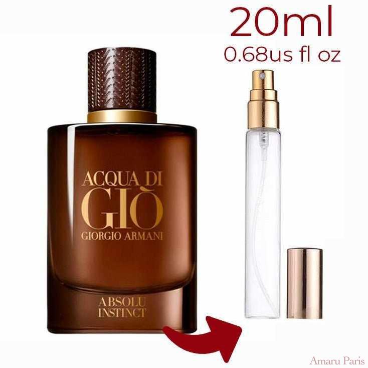 Acqua di Giò Absolu Instinct Giorgio Armani for men - ParfumAmaruParis