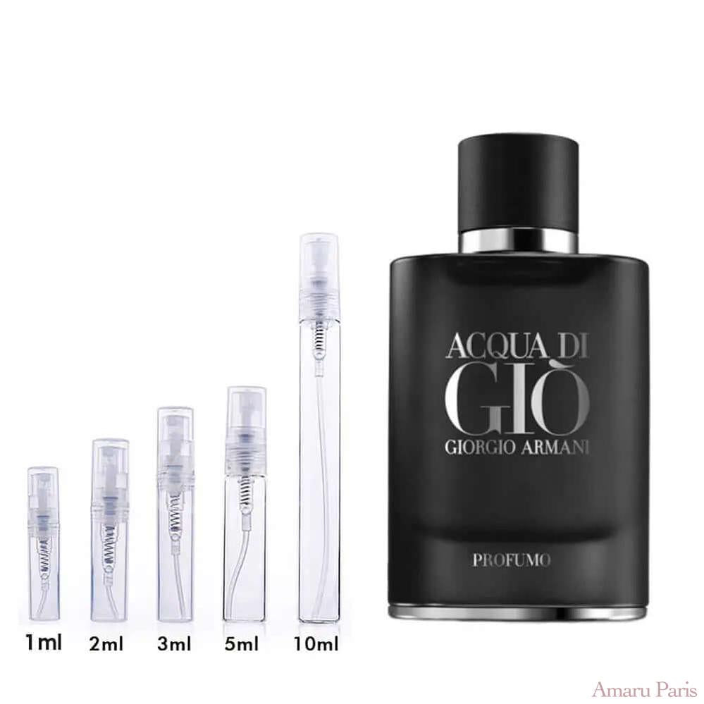 Acqua di Giò Profumo Giorgio Armani for men Decant Fragrance Samples - ParfumAmaruParis