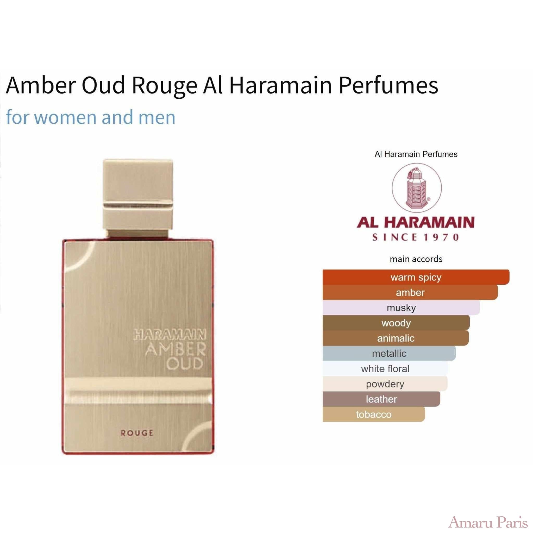 Amber Oud Rouge Al Haramain Perfumes for women and men - ParfumAmaruParis