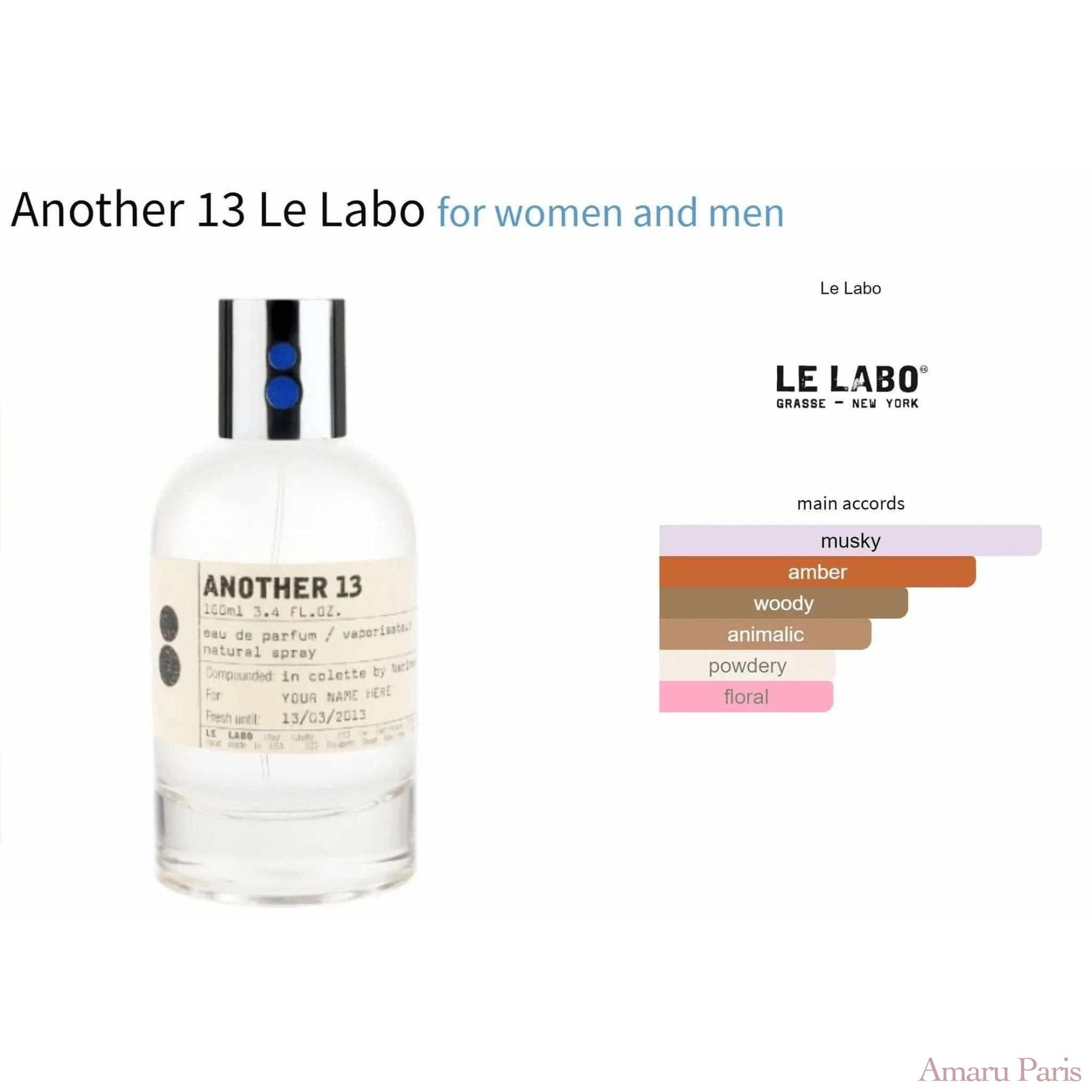 Another 13 Le Labo for women and men Decant Fragrance Samples - ParfumAmaruParis