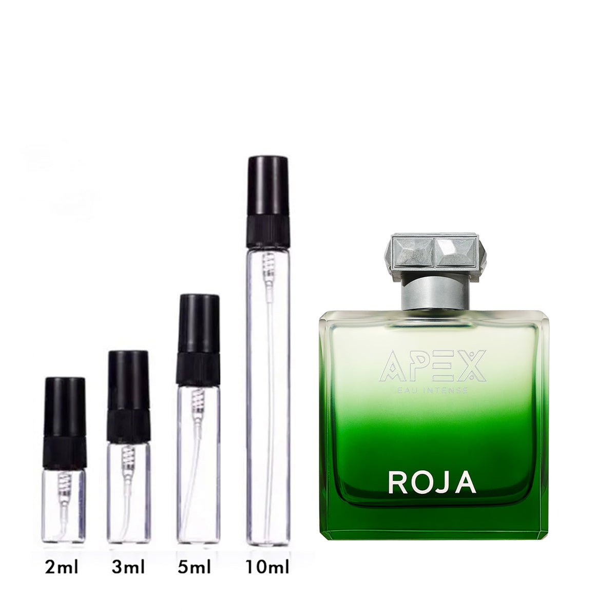 Apex Eau Intense Roja Dove formats disponibles échantillon
