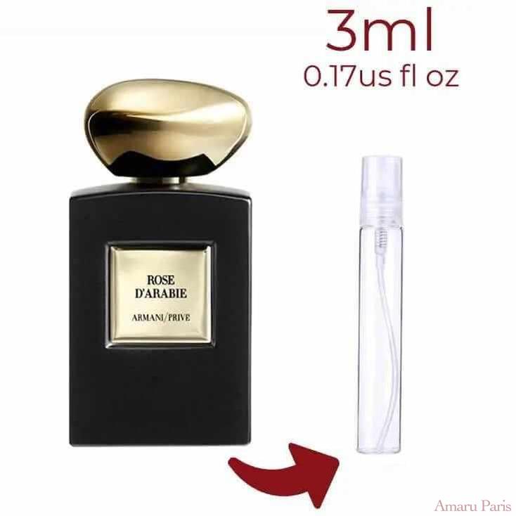 Armani Privé Rose d'Arabie Giorgio Armani for women and men Decant Fragrance Samples - ParfumAmaruParis