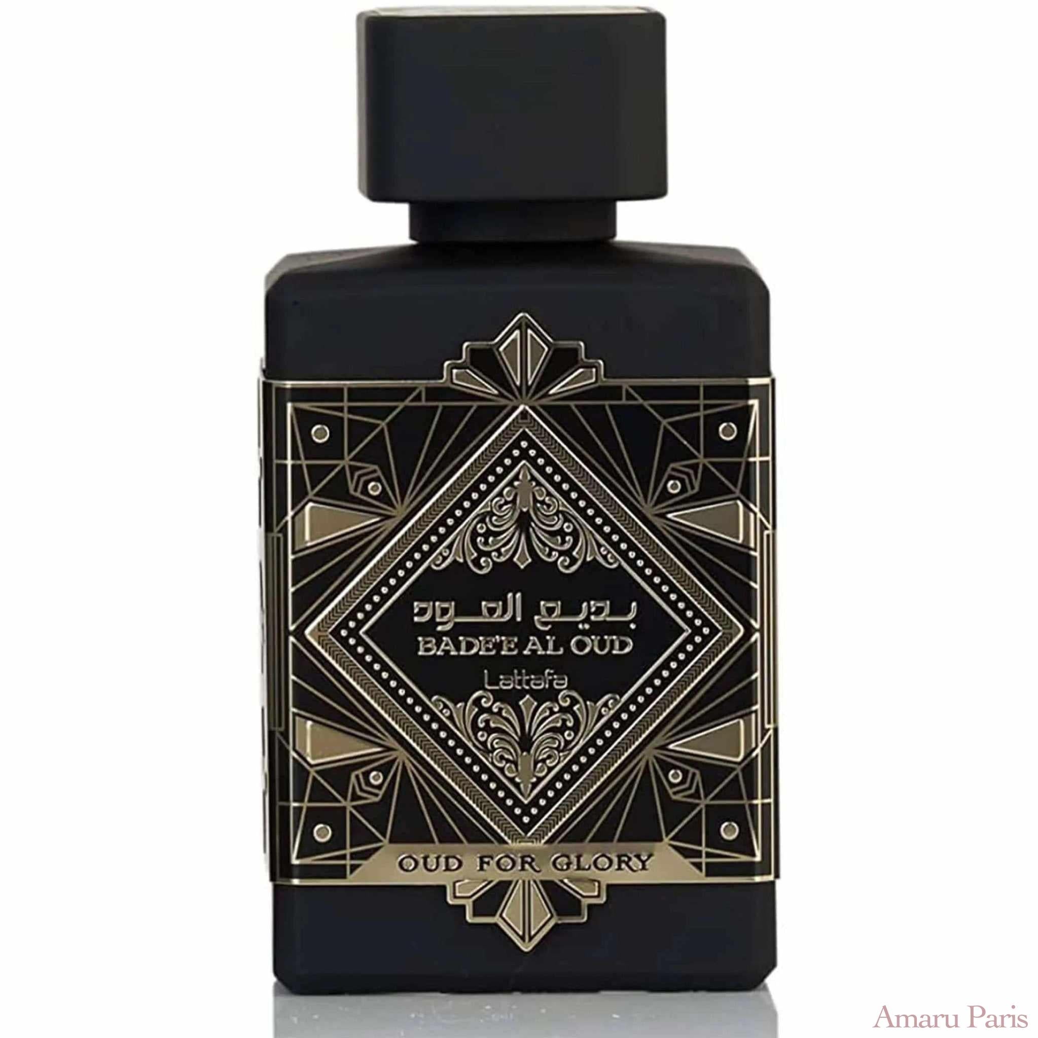 Bade'e Al Oud Oud for Glory Lattafa Perfumes for women and men Decant Fragrance Samples - ParfumAmaruParis