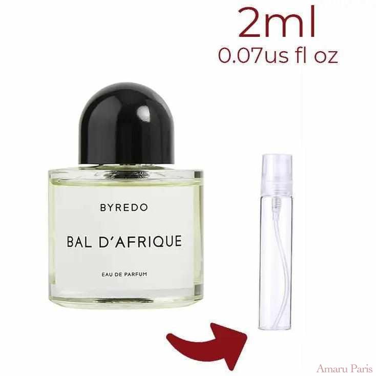 Bal d'Afrique Byredo for women and men Decant Fragrance Samples - ParfumAmaruParis