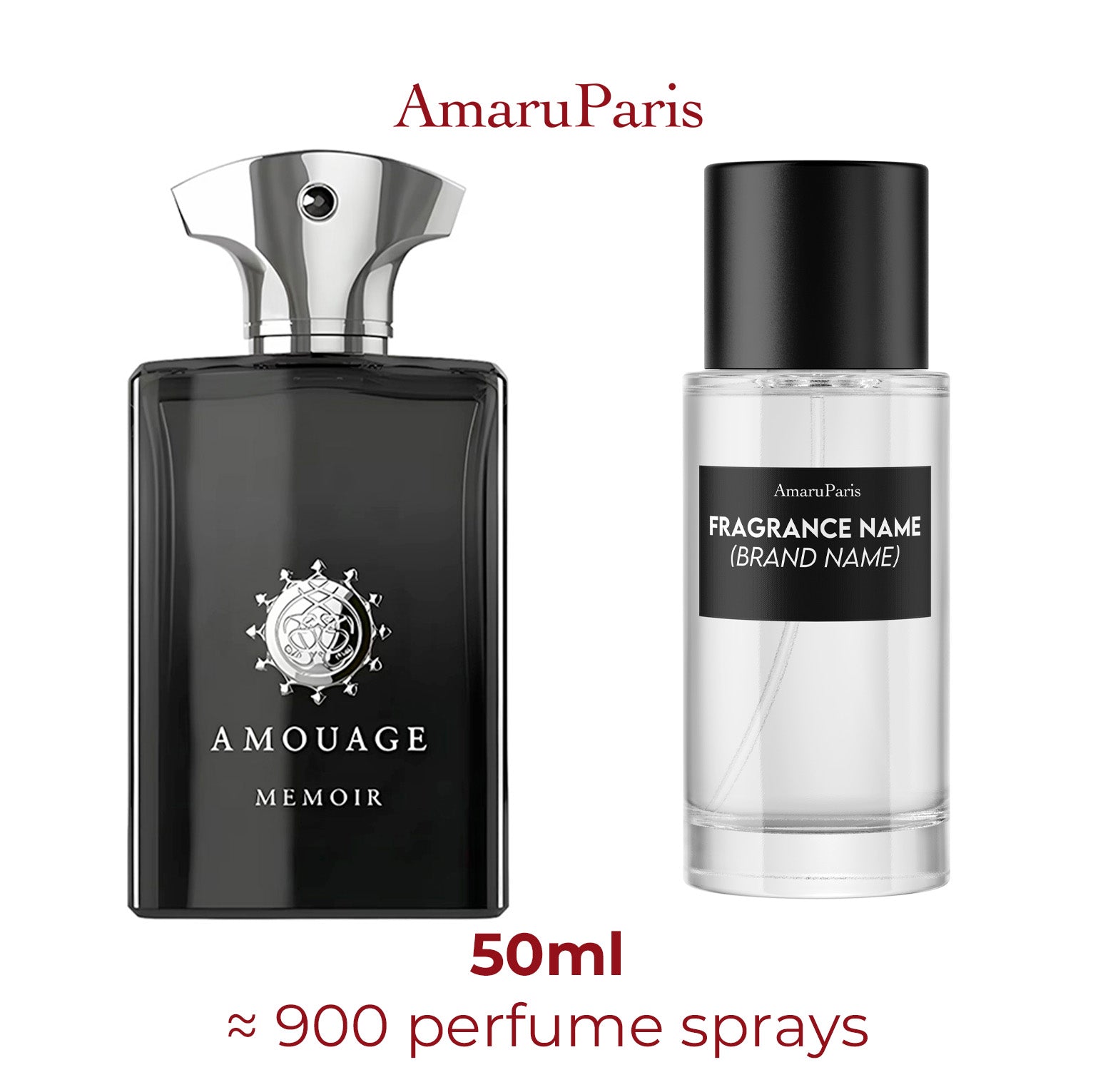 Parfum Memoir Man Amouage — échantillon 50 ml