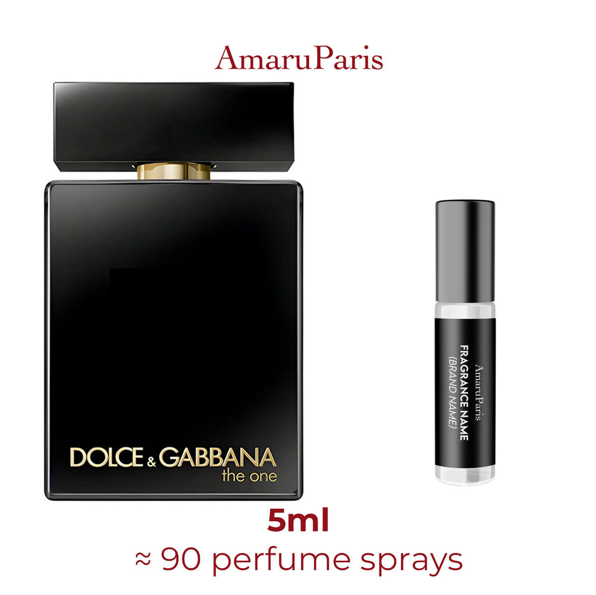 Parfum The One for Men Eau de Parfum Intense Dolce & Gabbana pour homme — échantillon 5 ml