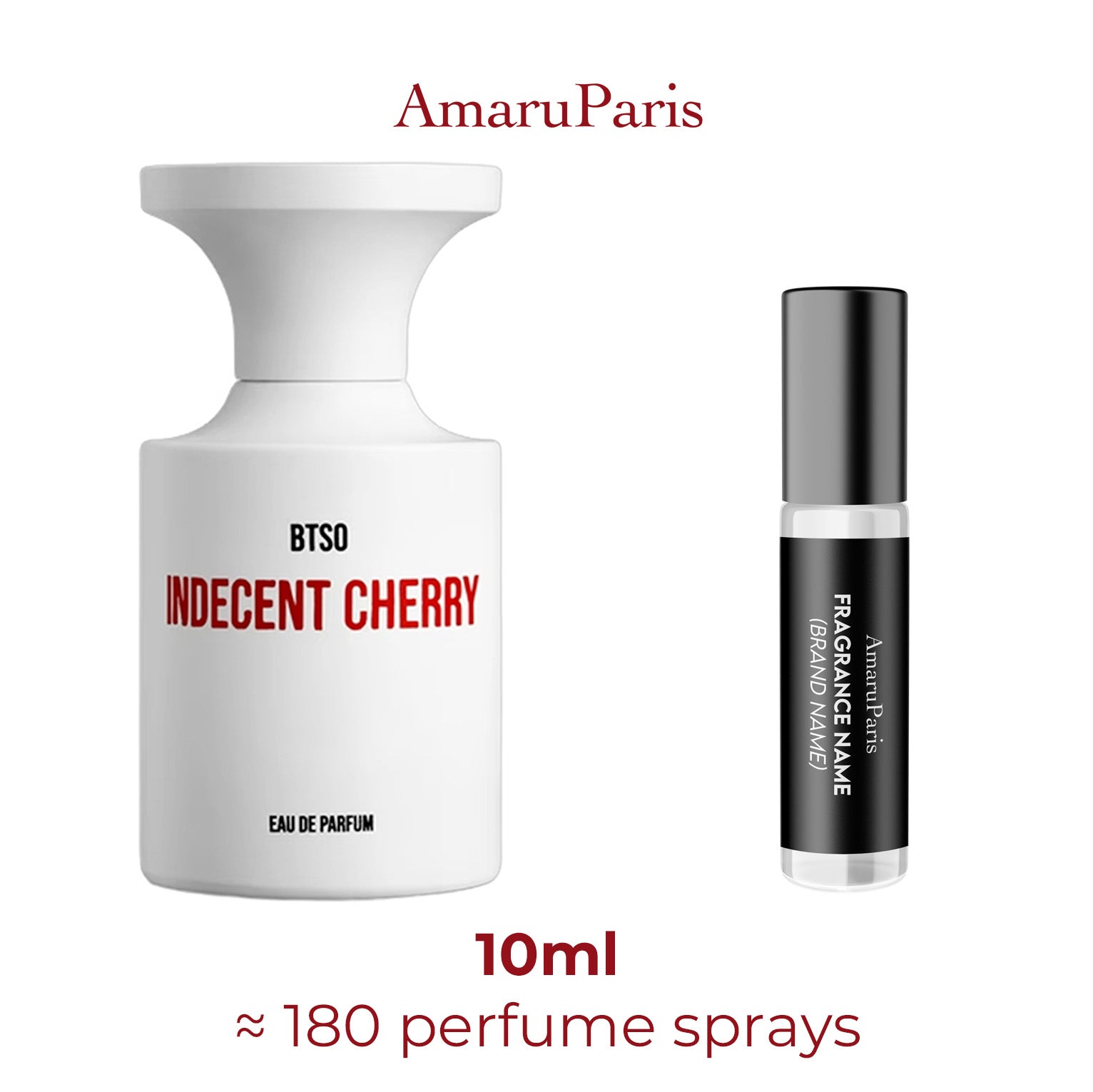 Parfum Indecent Cherry BORNTOSTANDOUT — échantillon 10 ml