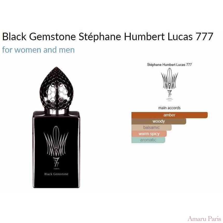 Black Gemstone Stéphane Humbert Lucas 777 for women and men - ParfumAmaruParis
