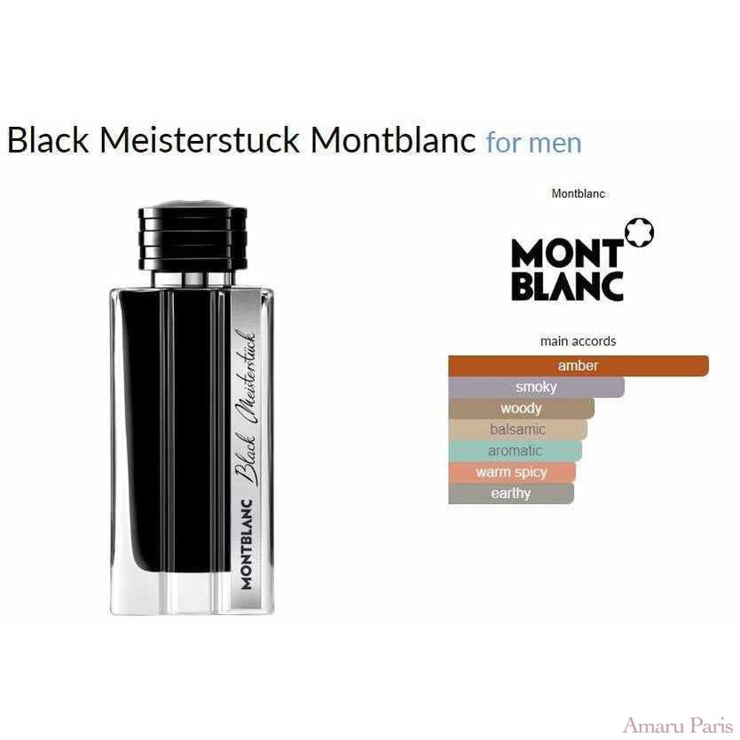 Black Meisterstuck Montblanc for men - ParfumAmaruParis