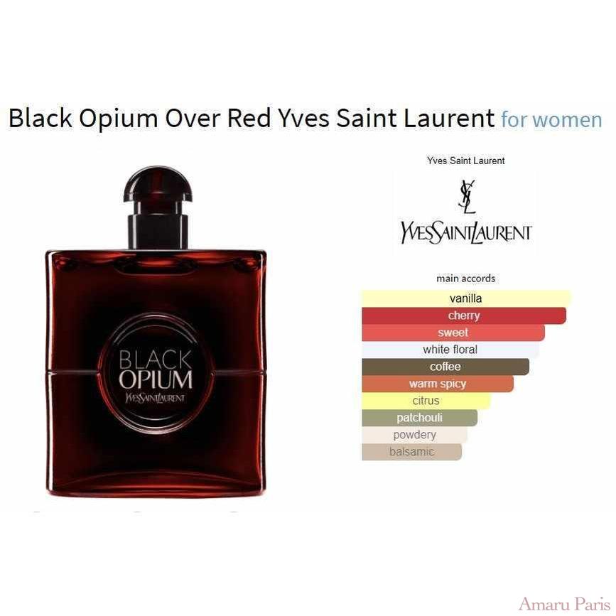 Black Opium Over Red Yves Saint Laurent for women - ParfumAmaruParis