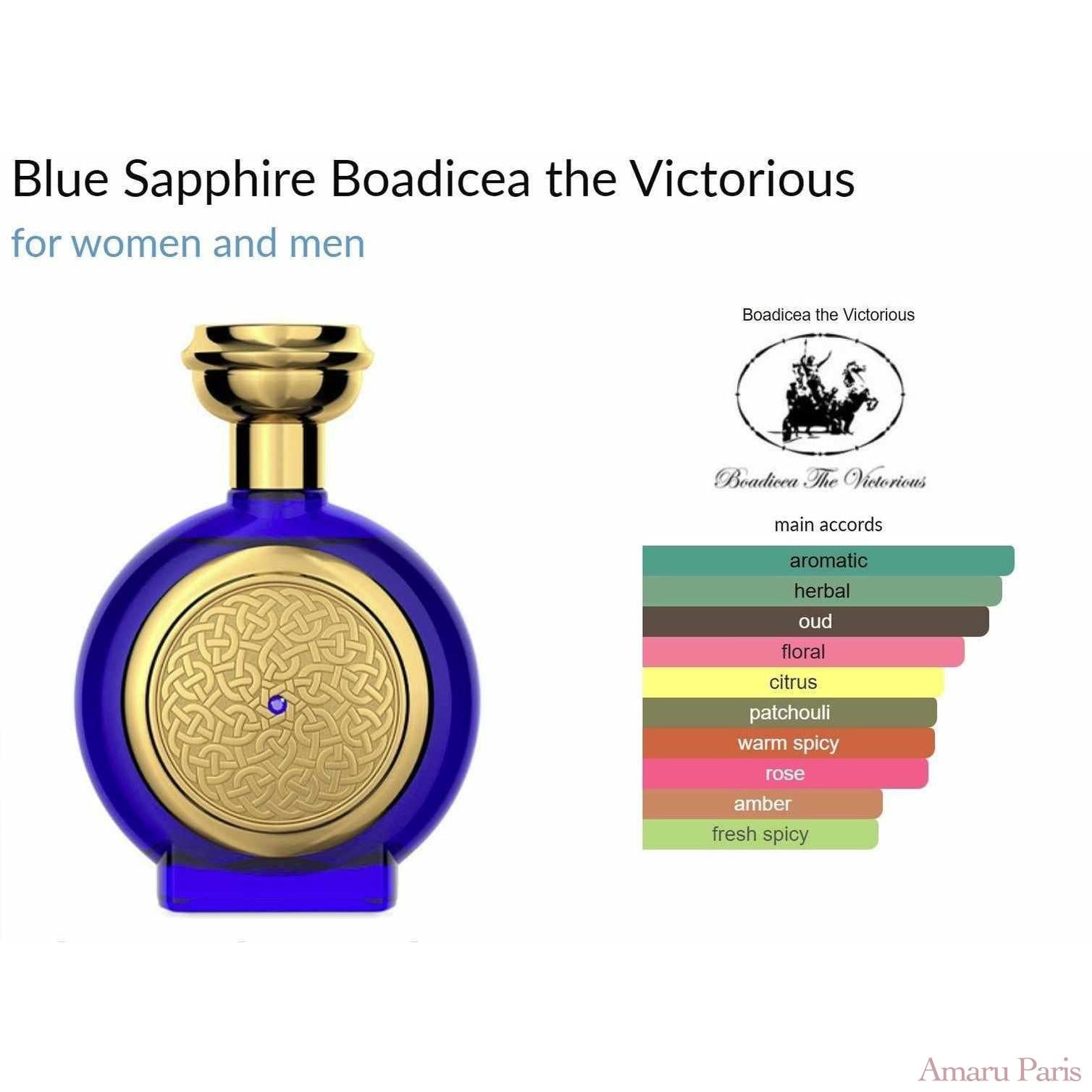 Blue Sapphire Boadicea the Victorious for women and men - ParfumAmaruParis