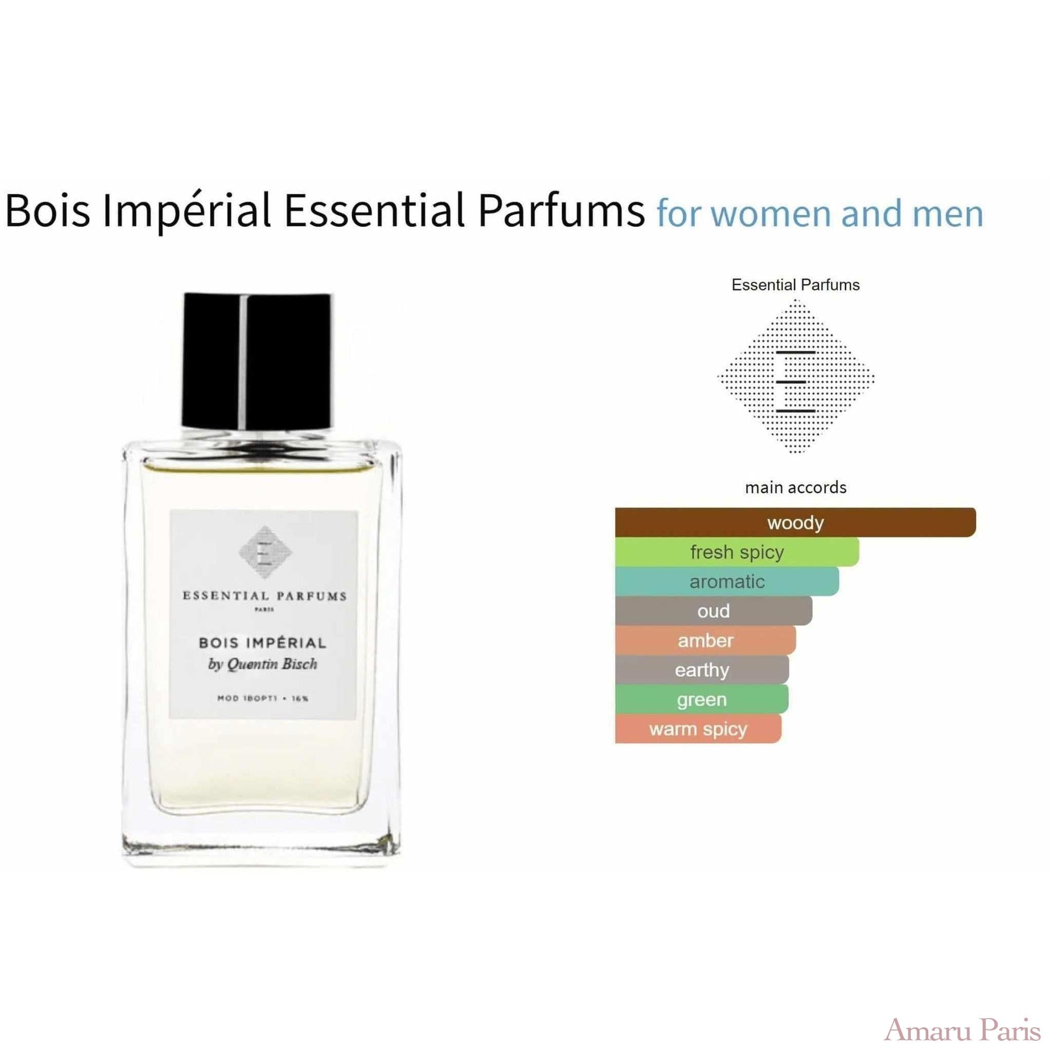 Bois Impérial Essential Parfums for women and men Decant Fragrance Samples - ParfumAmaruParis