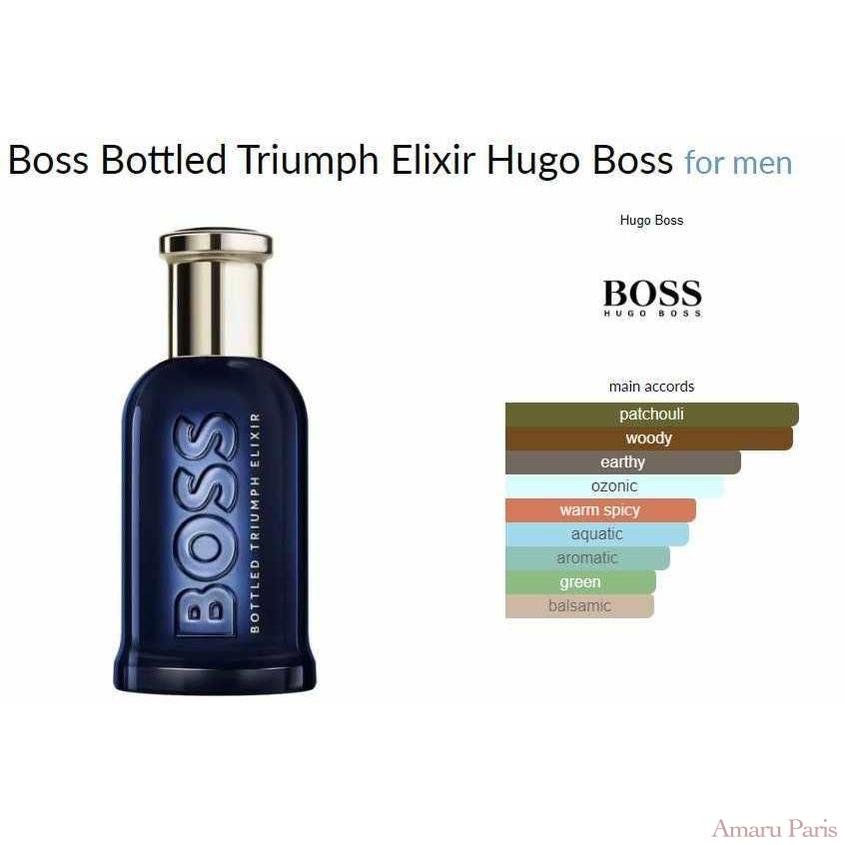 Boss Bottled Triumph Elixir Hugo Boss for men - AmaruParis