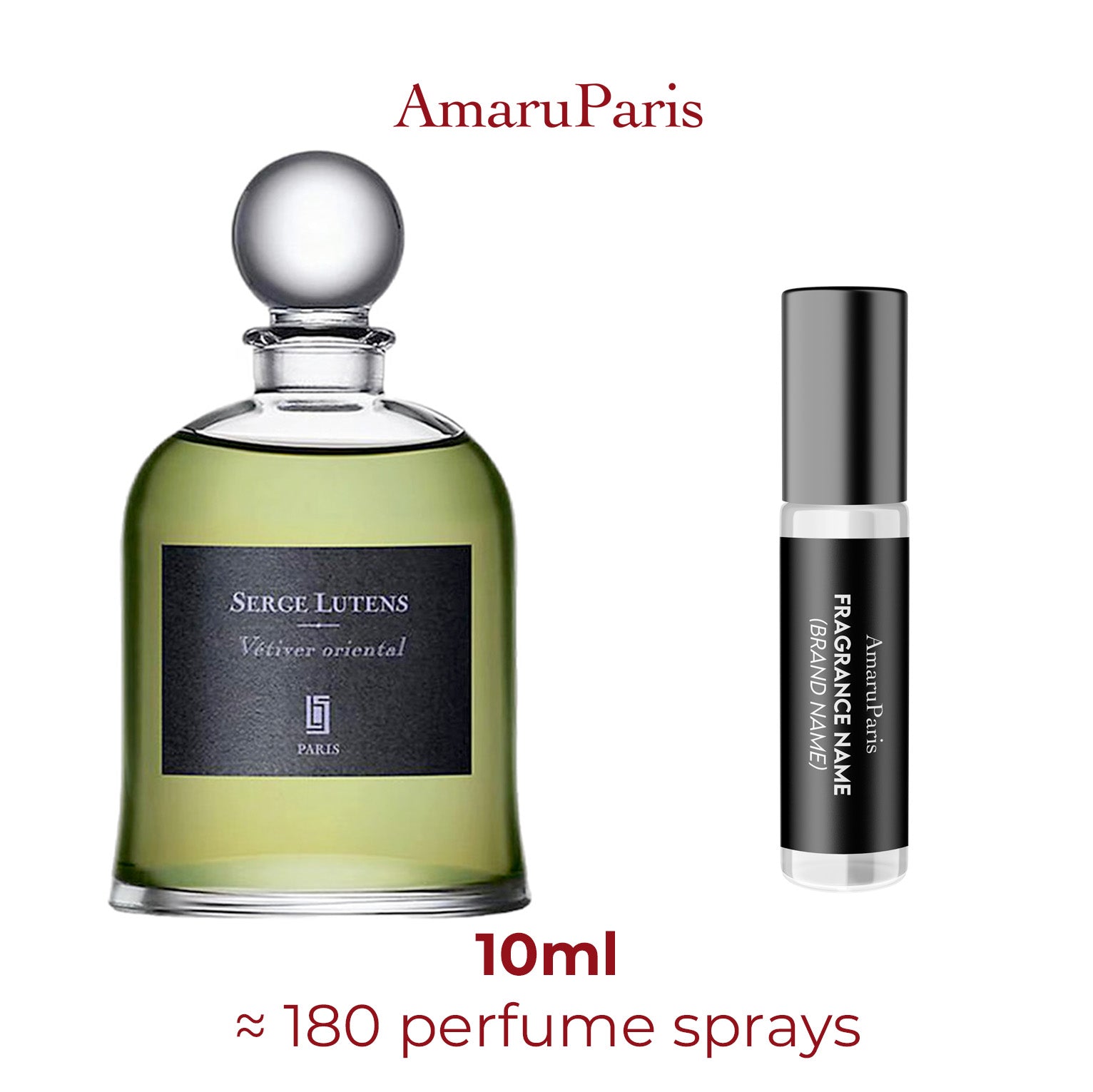 Parfum Vétiver Oriental Serge Lutens — échantillon 10 ml