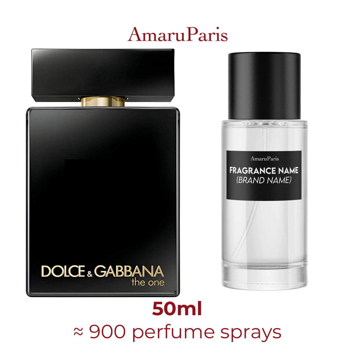 Parfum The One for Men Eau de Parfum Intense Dolce & Gabbana pour homme — échantillon 50 ml
