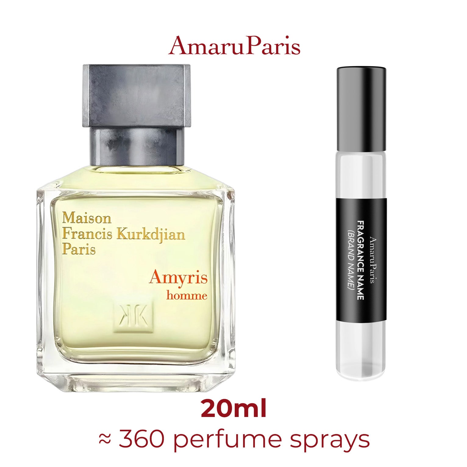 Parfum Amyris Homme Maison Francis Kurkdjian — échantillon 20 ml