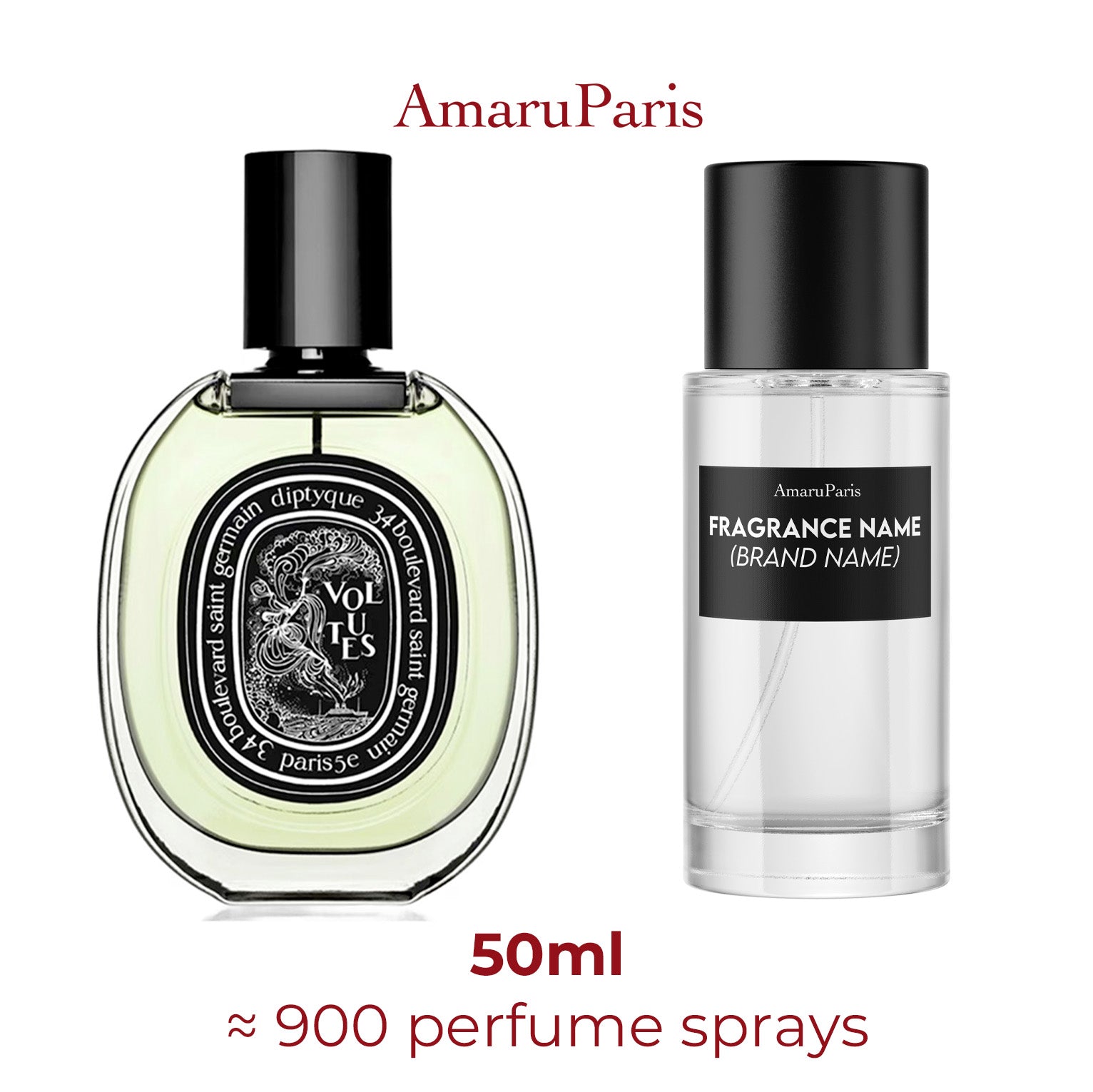 Parfum Volutes Diptyque — échantillon 50 ml