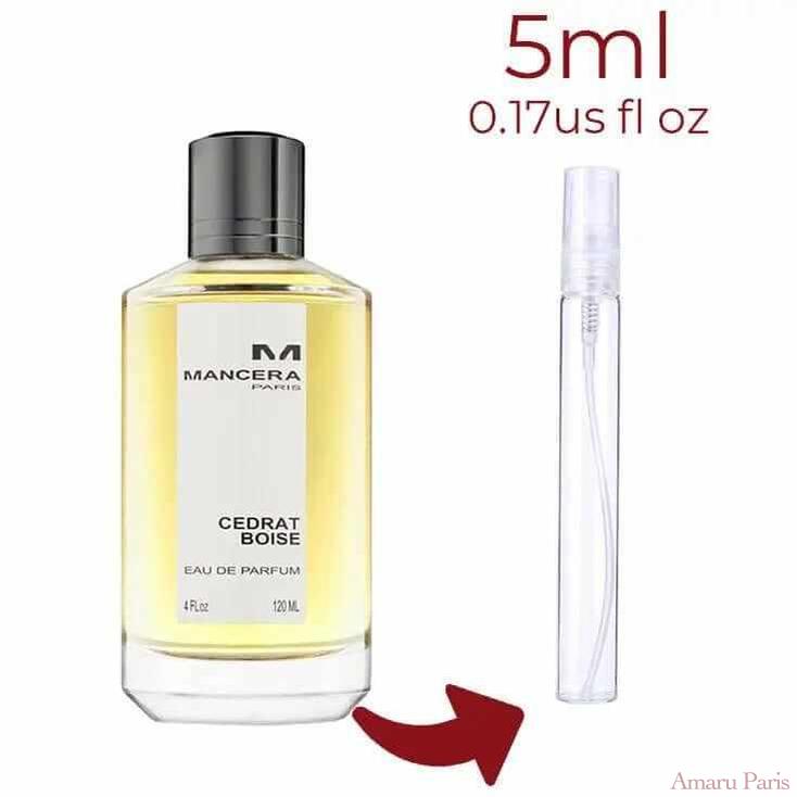 Cedrat Boise Mancera for women and men Decant Fragrance Samples - ParfumAmaruParis