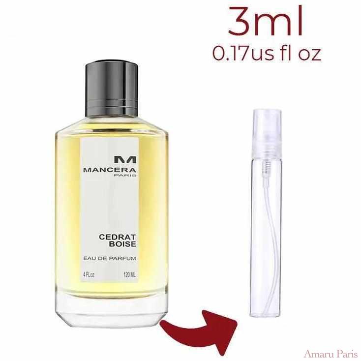 Cedrat Boise Mancera for women and men Decant Fragrance Samples - ParfumAmaruParis