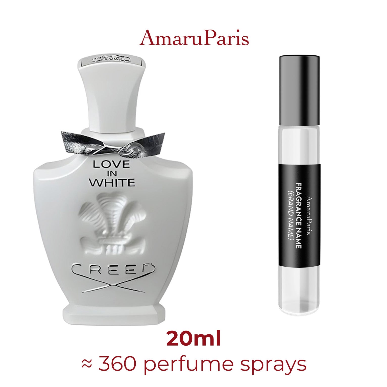 Parfum Love in White Creed — échantillon 20 ml
