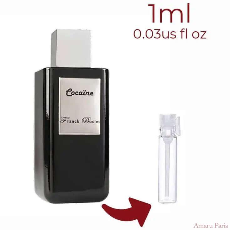 Cocaïne Franck Boclet for women and men Decant Fragrance Samples - ParfumAmaruParis