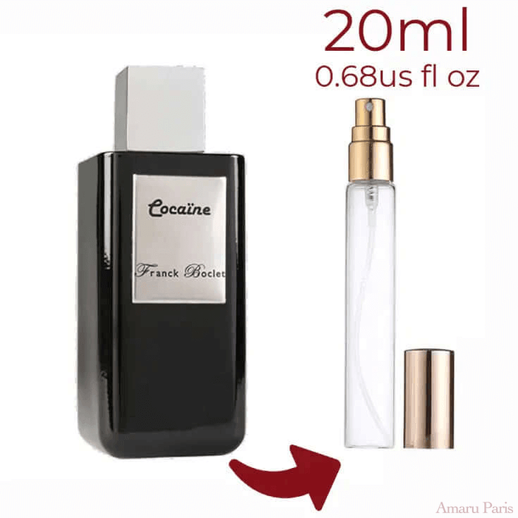 Cocaïne Franck Boclet for women and men Decant Fragrance Samples - ParfumAmaruParis