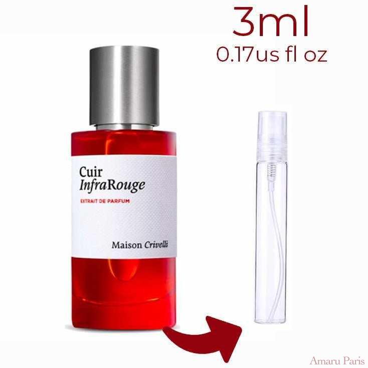 Cuir InfraRouge Maison Crivelli for women and men Decant Samples - ParfumAmaruParis