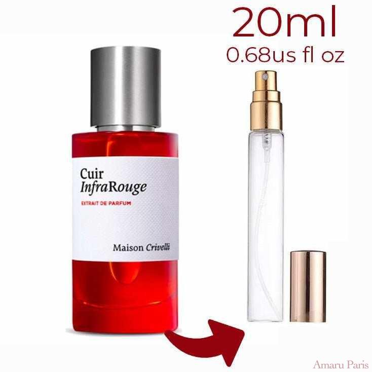 Cuir InfraRouge Maison Crivelli for women and men Decant Samples - ParfumAmaruParis