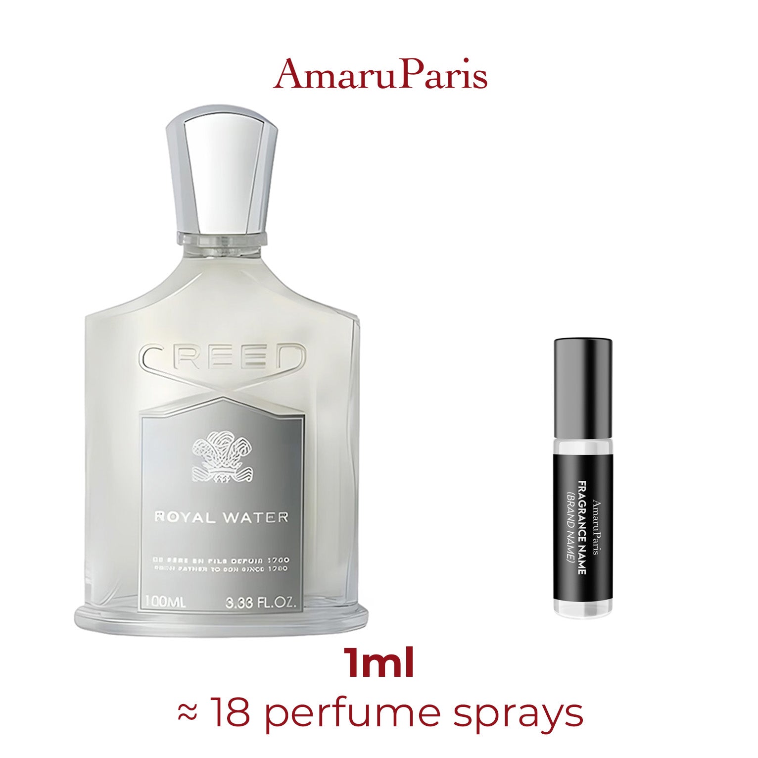 Parfum Royal Water Creed — échantillon 1 ml