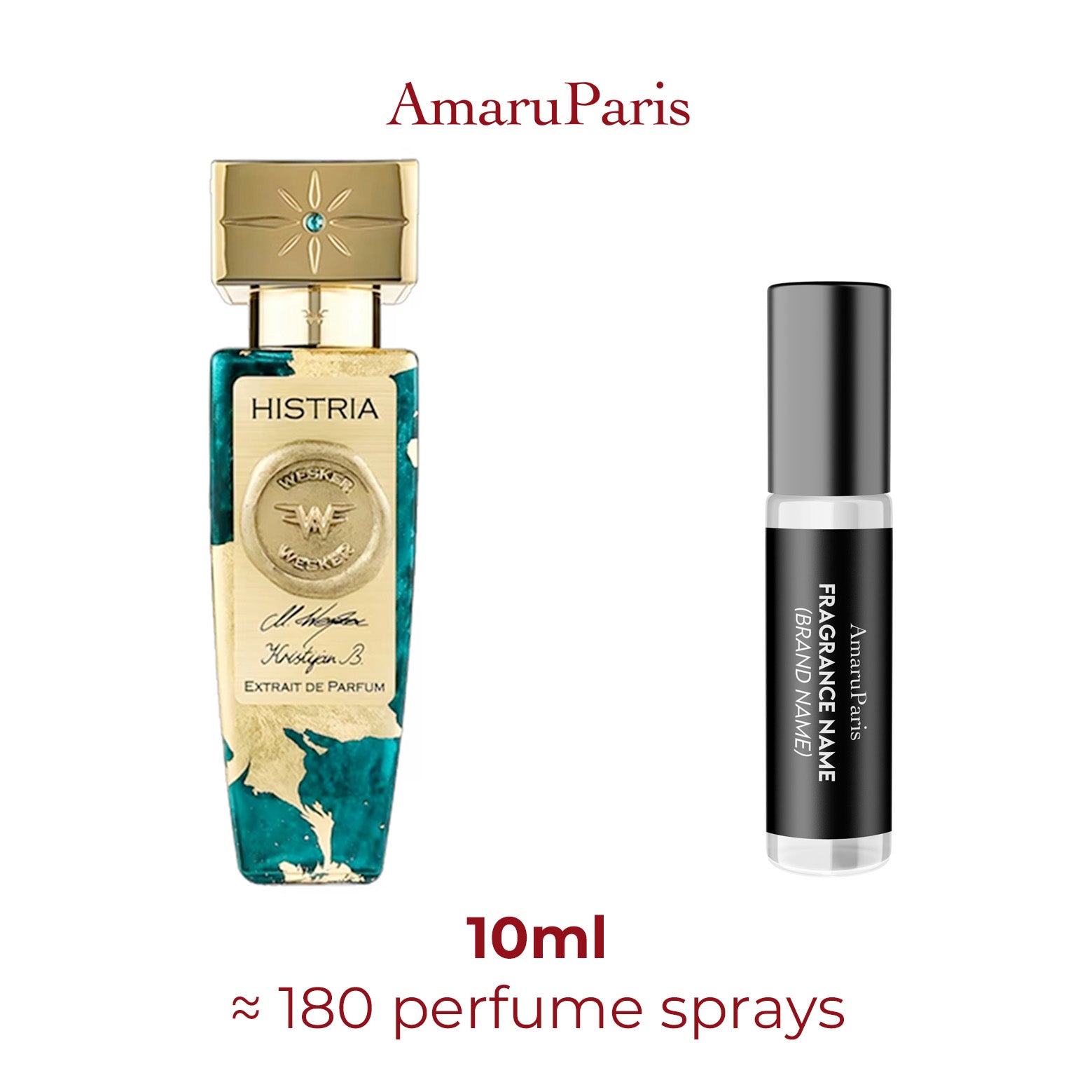 Parfum Histria Wesker — échantillon 10 ml