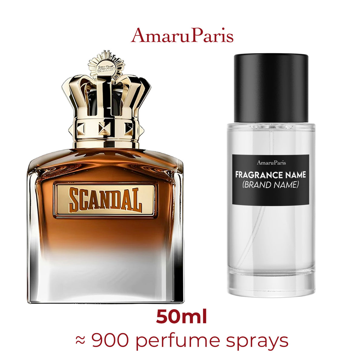 Parfum Scandal Pour Homme Elixir Jean Paul Gaultier pour homme — échantillon 50 ml