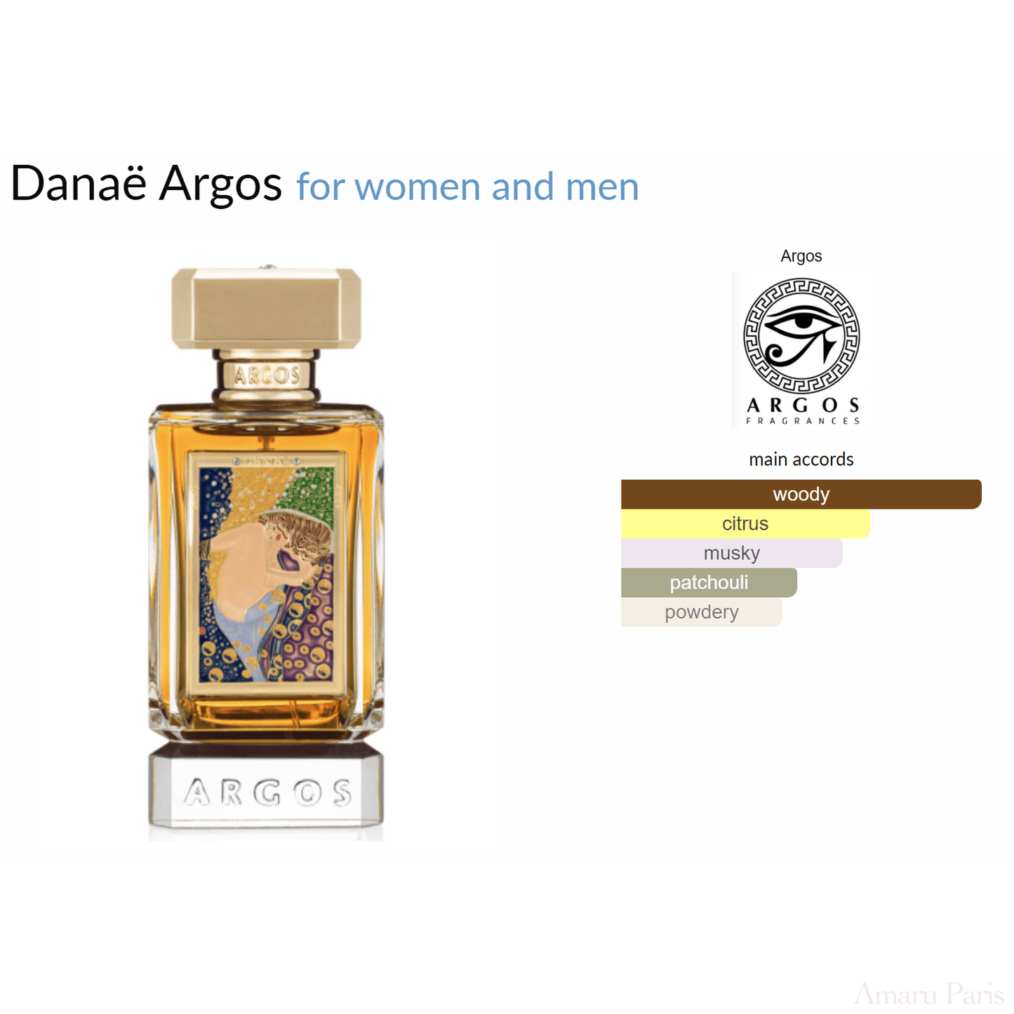 Danaë Argos for women and men Decant Samples - ParfumAmaruParis