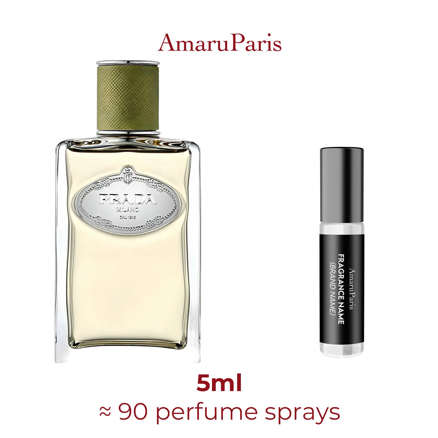 Parfum Infusion de Vétiver Prada — échantillon 5 ml