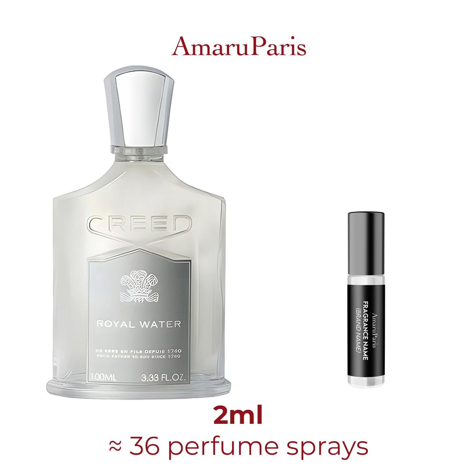 Parfum Royal Water Creed — échantillon 2 ml