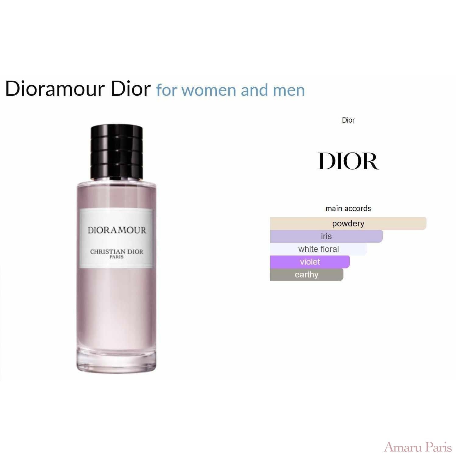 Dioramour Dior for women and men - ParfumAmaruParis