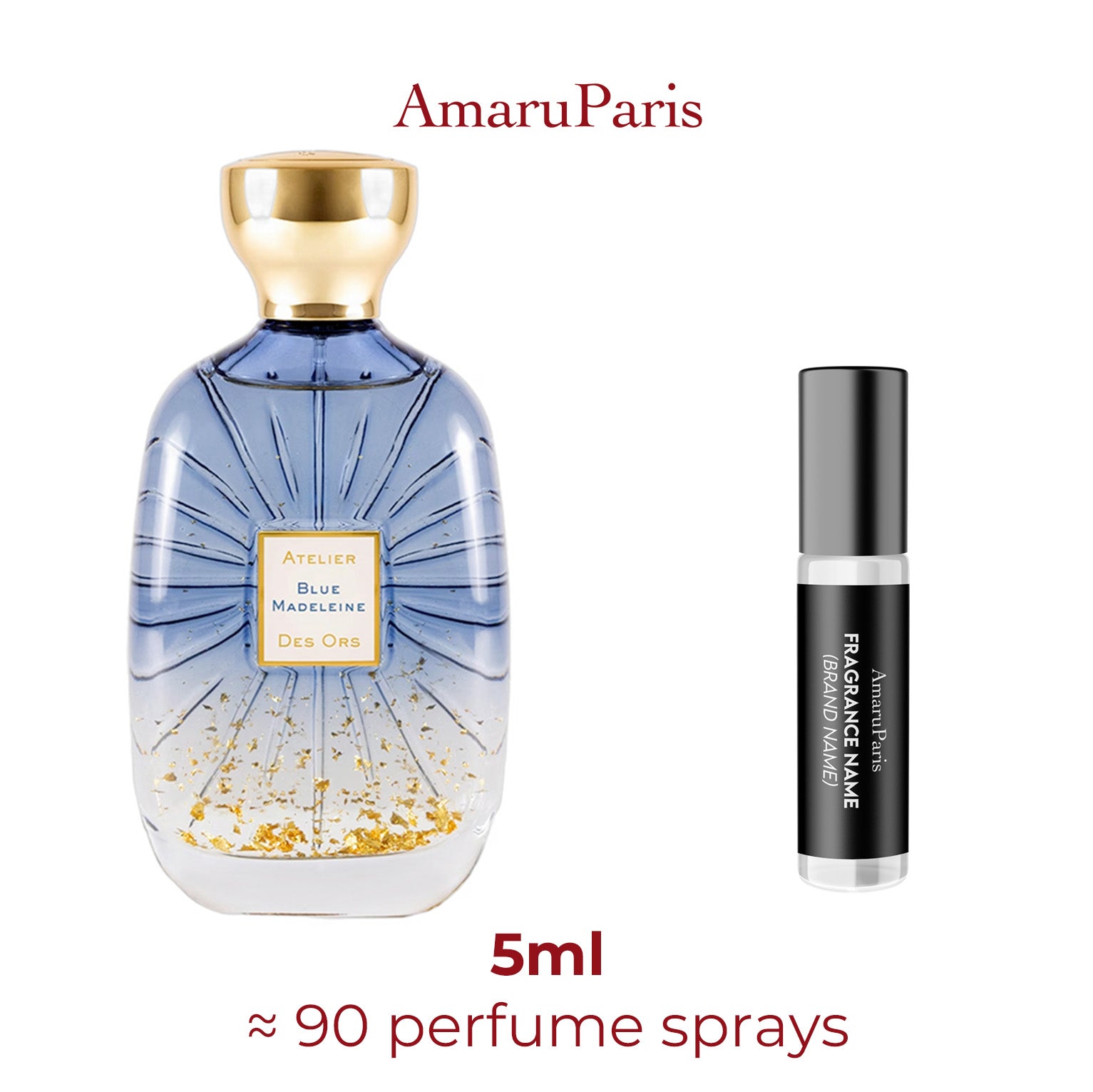 Parfum Blue Madeleine Atelier des Ors — échantillon 5 ml