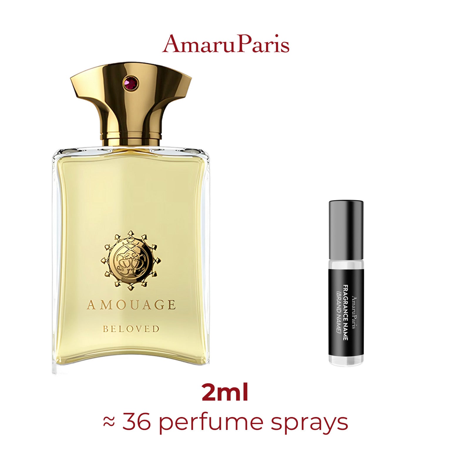 Parfum Beloved Man Amouage — échantillon 2 ml