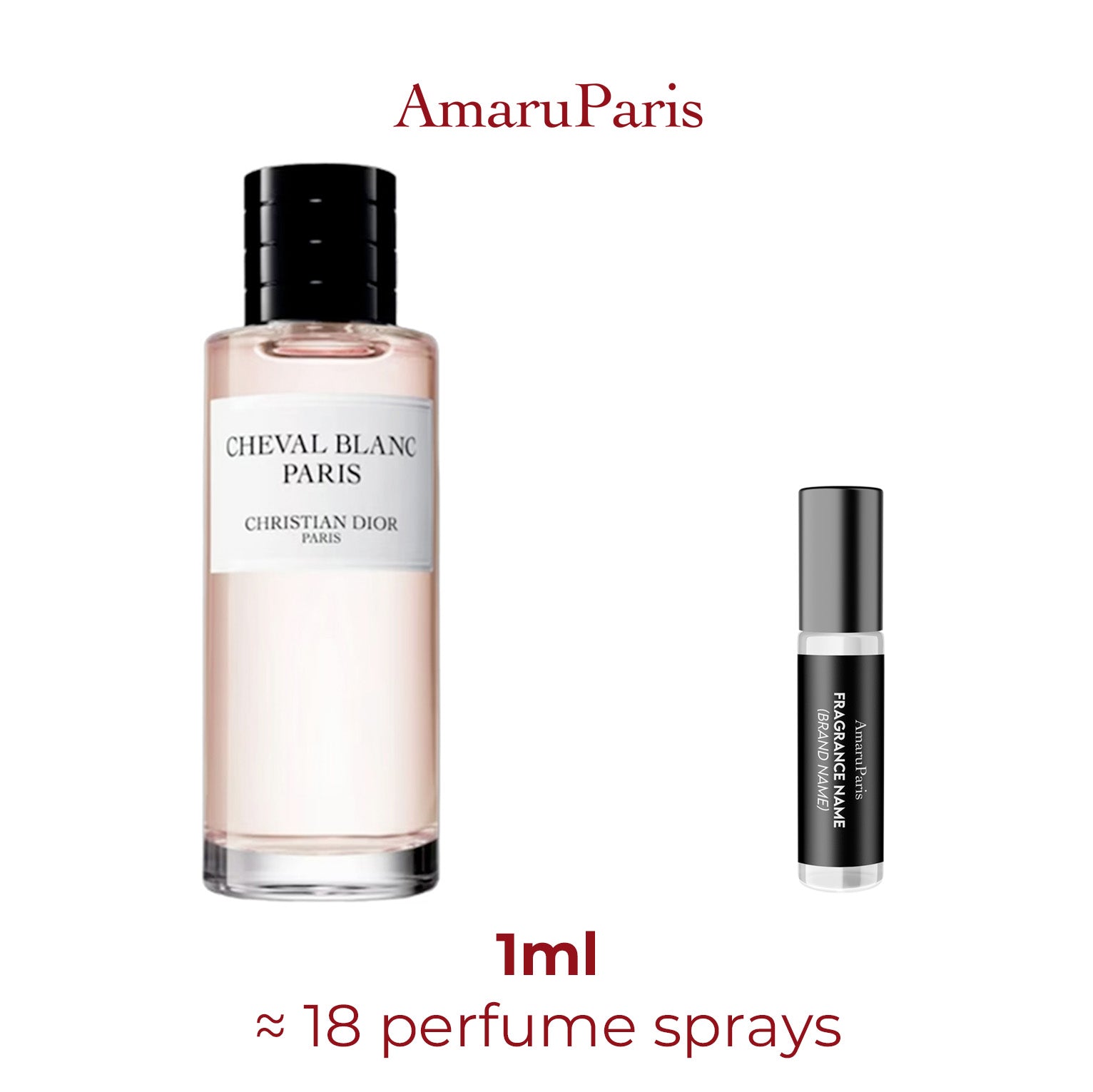 Parfum Cheval Blanc Paris Dior — échantillon 1 ml