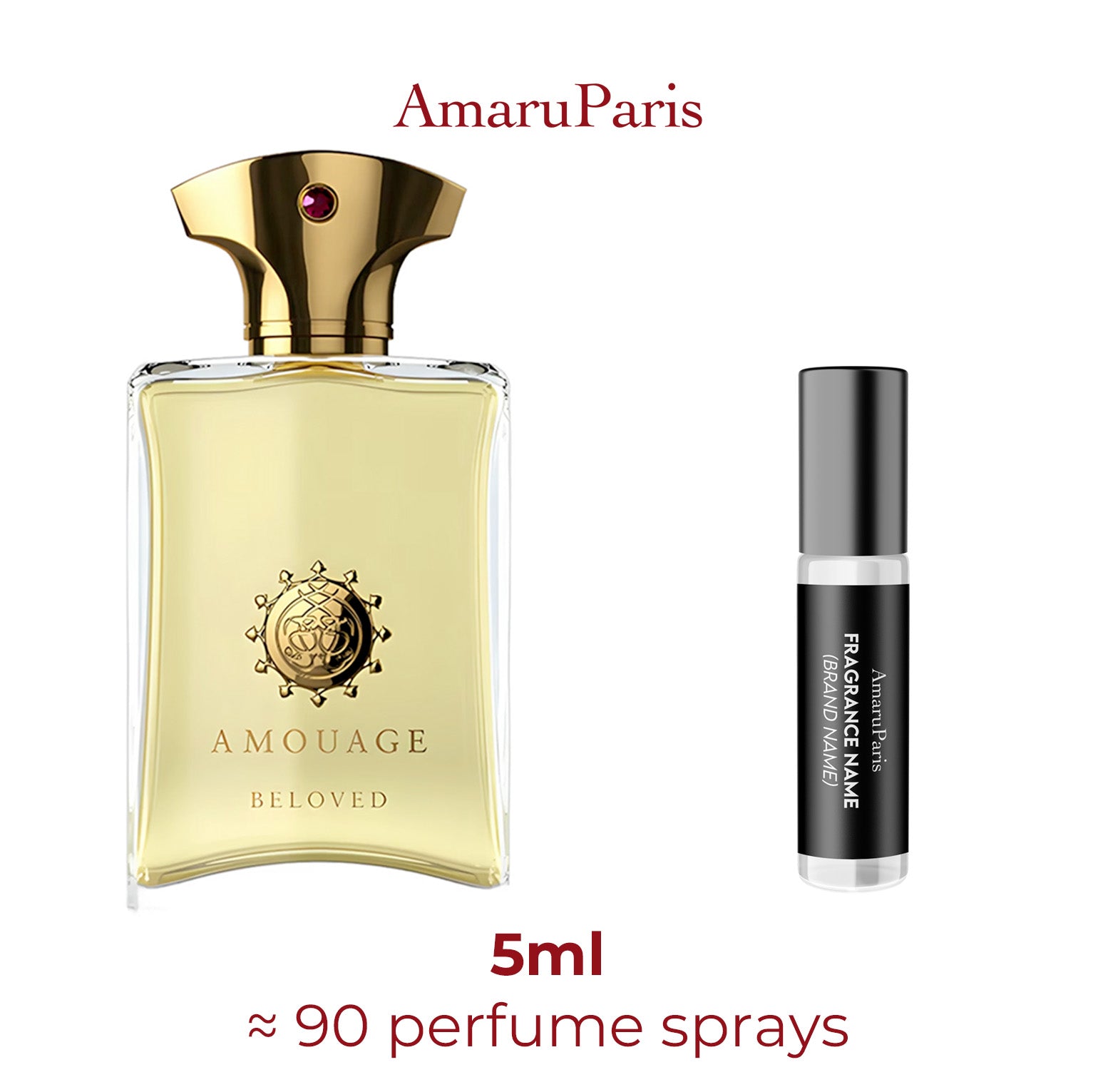 Parfum Beloved Man Amouage — échantillon 5 ml