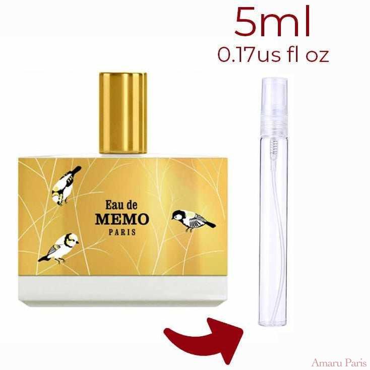 Eau de Memo Memo Paris for women and men Decant Samples - ParfumAmaruParis