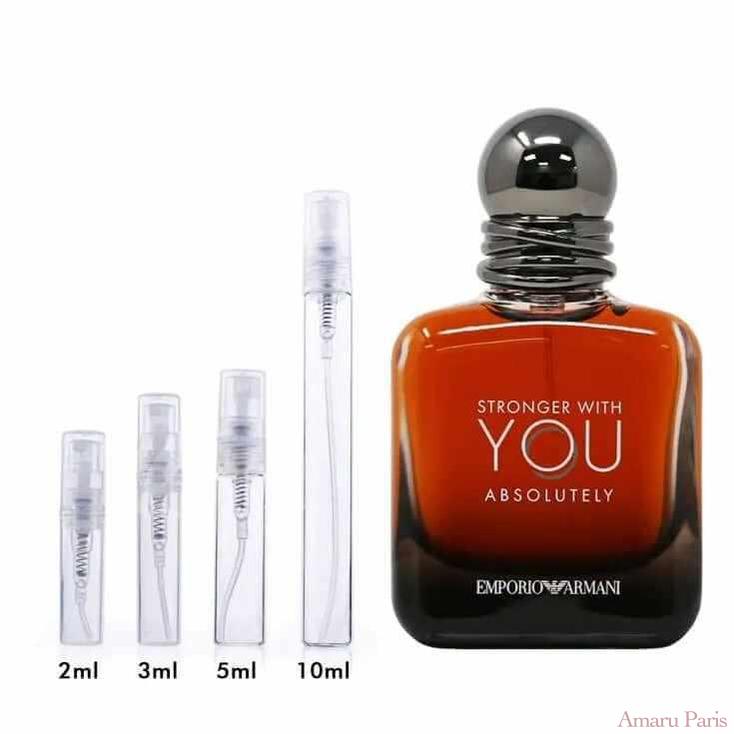 Emporio Armani Stronger With You Absolutely Giorgio Armani for men Decant Fragrance Samples - ParfumAmaruParis