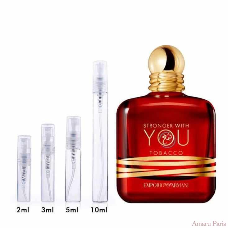 Emporio Armani Stronger With You Tobacco Giorgio Armani for men Decant Samples - ParfumAmaruParis