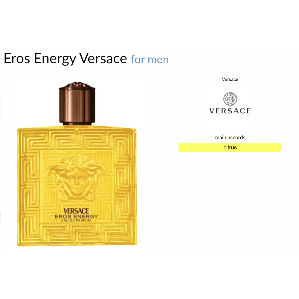 Eros Energy Versace for men - ParfumAmaruParis