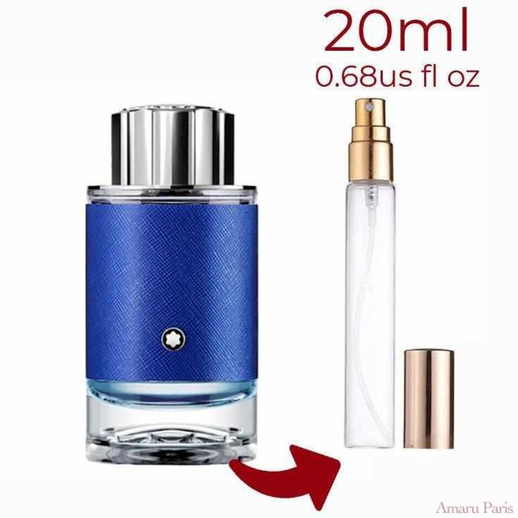 Explorer Ultra Blue Montblanc for men Decant Samples - ParfumAmaruParis