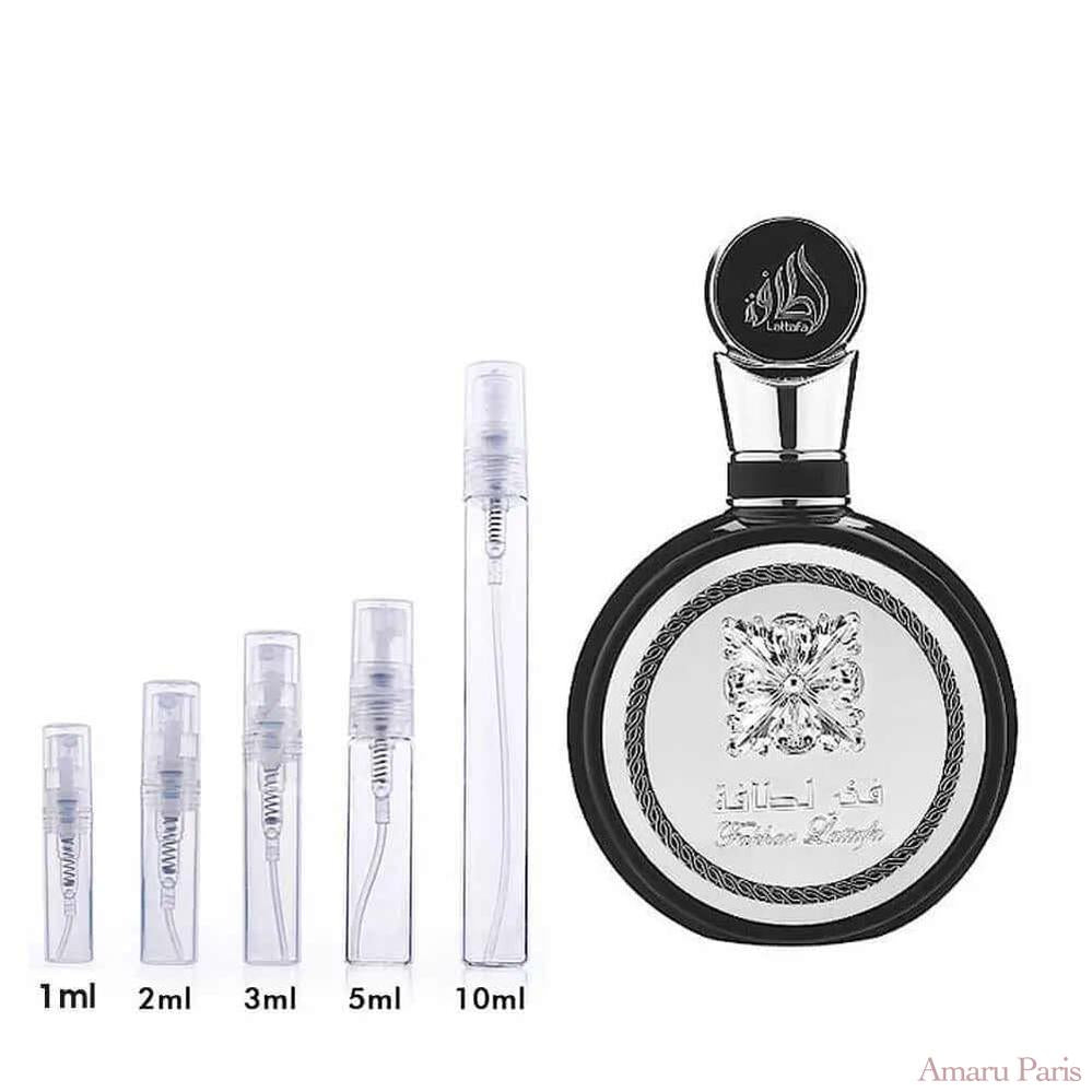 Fakhar Black Lattafa Perfumes for men Decant Fragrance Samples - ParfumAmaruParis
