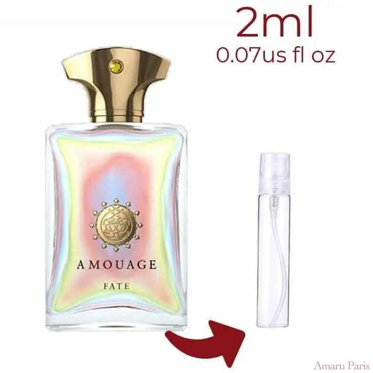 Fate Man Amouage for men Decant Fragrance Samples - ParfumAmaruParis