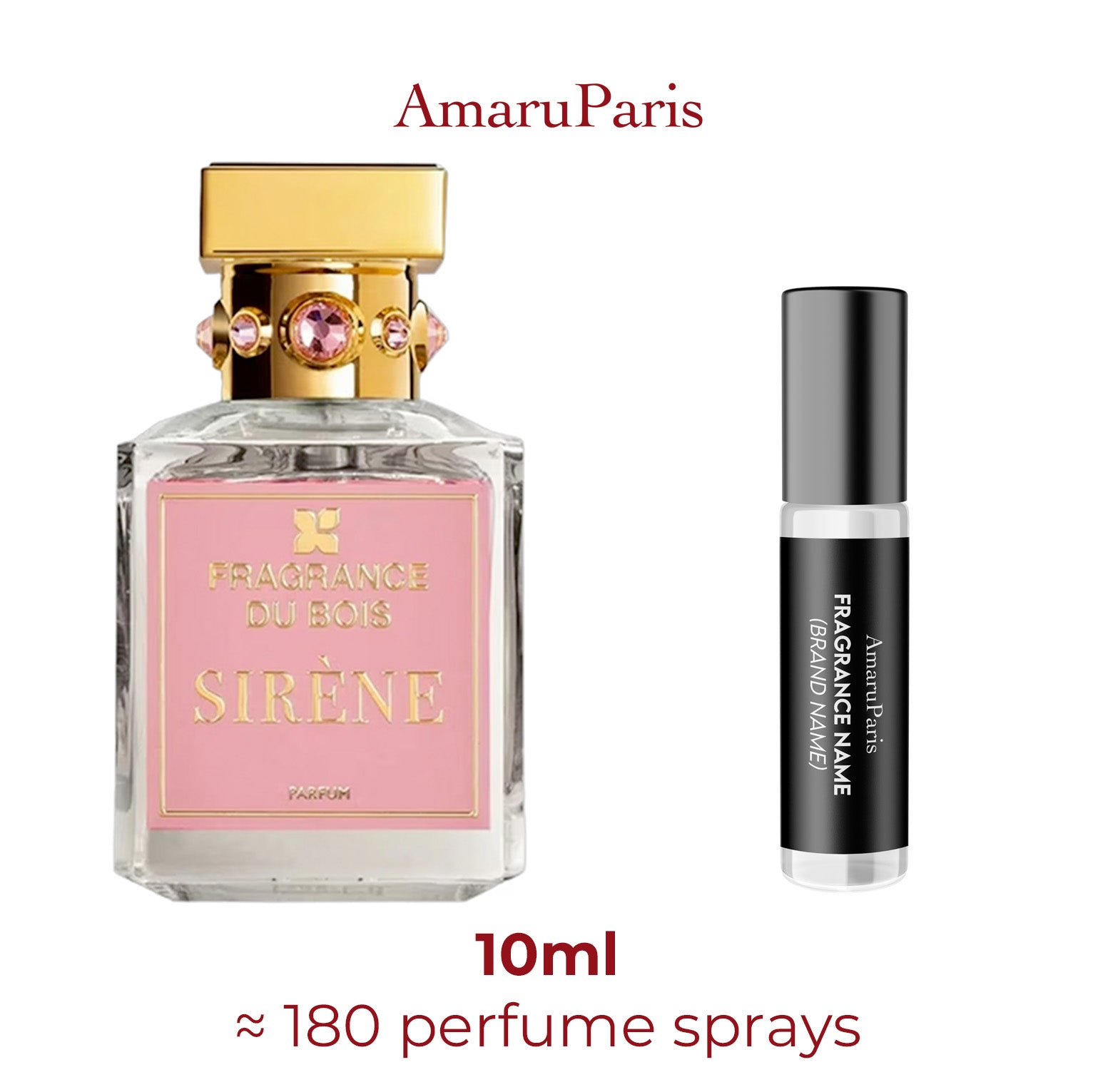 Parfum Sirène Fragrance Du Bois — échantillon 10 ml
